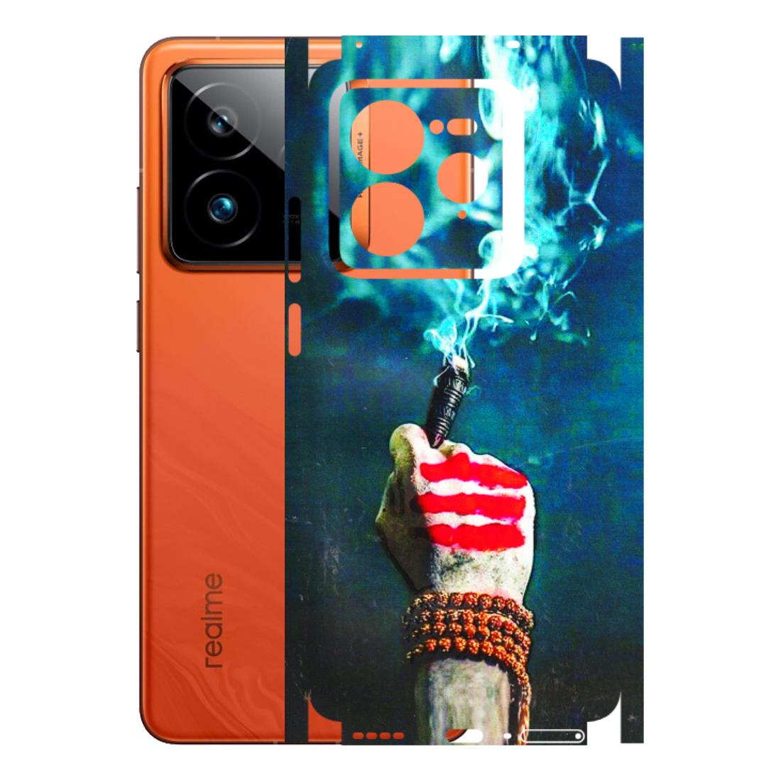 Realme Phone Skins (All Models) - Mahadev Bhakt - 3D Embossed Finish (L-146) Realme GT7 Pro 5G