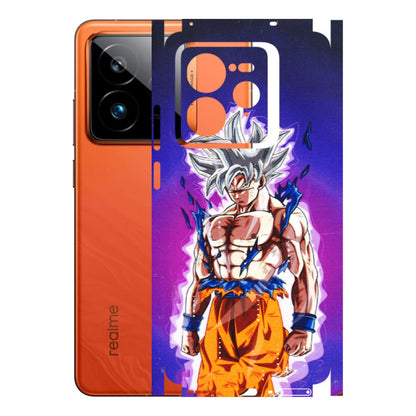 Realme Phone Skins (All Models) - Goku Purple Anime - 3D Embossed Finish (L-147) Realme GT7 Pro 5G
