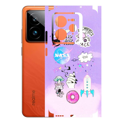 Realme Phone Skins (All Models) - I Need My Nasa   Skin - 3D Embossed Finish (L-149) Realme GT7 Pro 5G