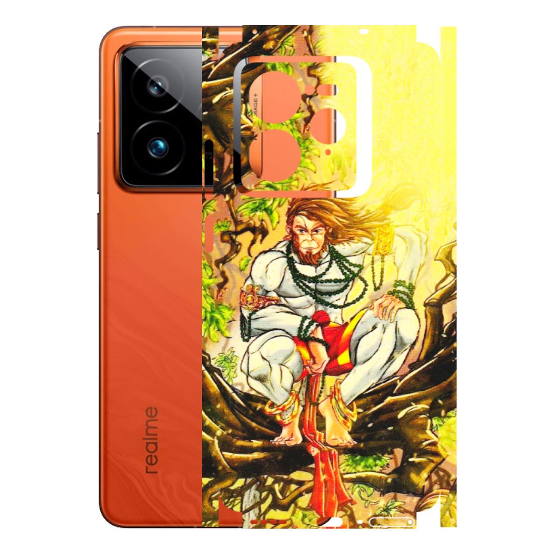 Realme Phone Skins (All Models) - Lord Hanuman - 3D Embossed Finish (L-152) Realme GT7 Pro 5G