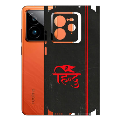Realme Phone Skins (All Models) - Hindu Black - 3D Embossed Finish (L-153) Realme GT7 Pro 5G