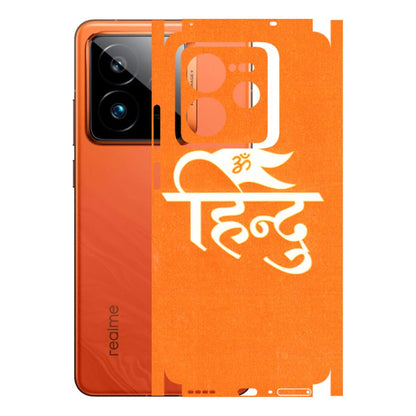 Realme Phone Skins (All Models) - Hindu Kesari - 3D Embossed Finish (L-154) Realme GT7 Pro 5G