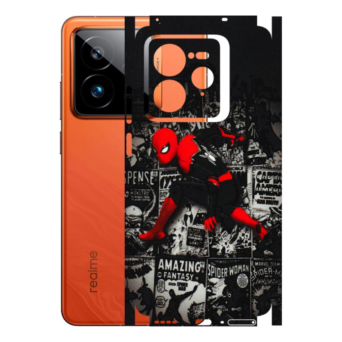Realme Phone Skins (All Models) - SpiderMan New - 3D Embossed Finish (L-162) Realme GT7 Pro 5G