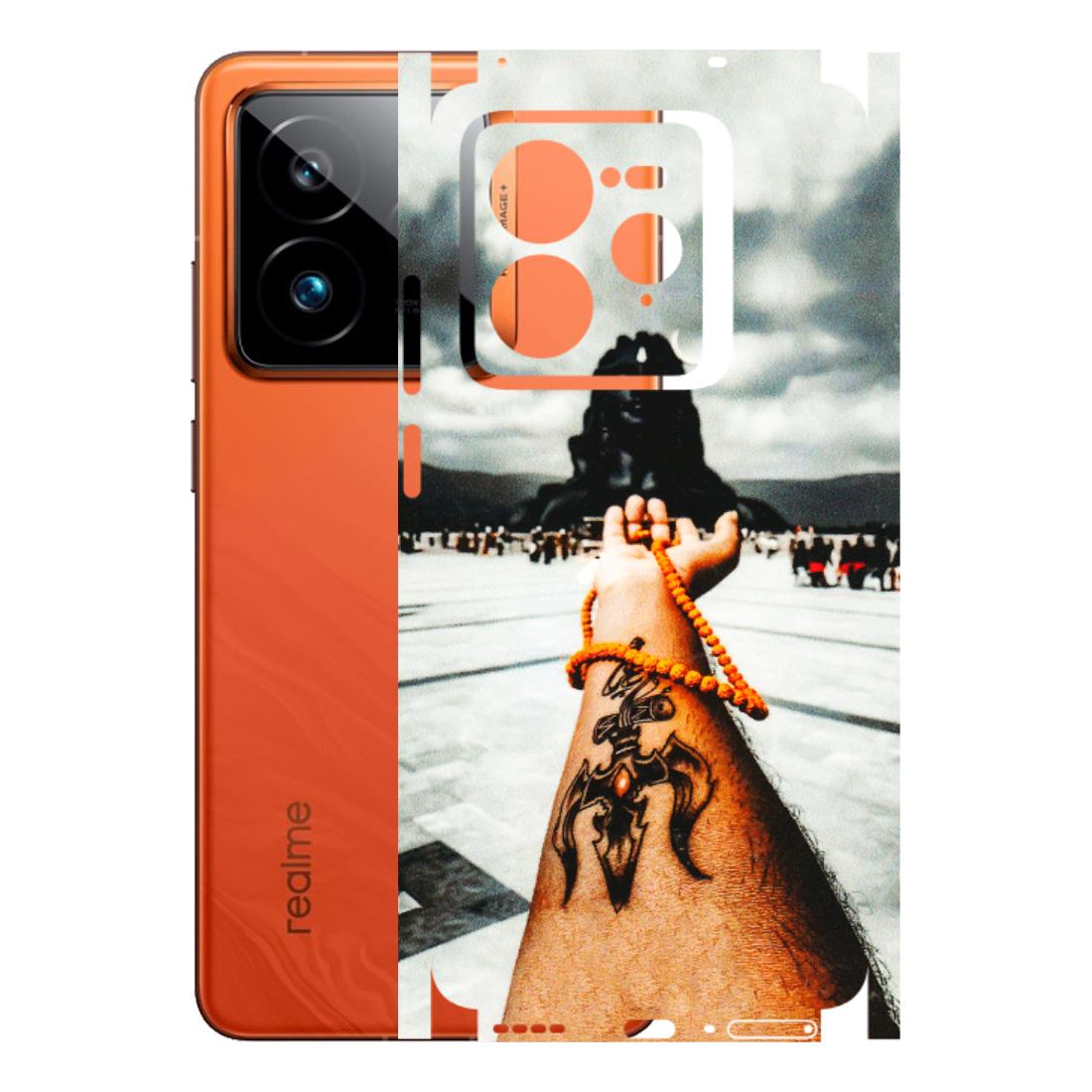 Realme Phone Skins (All Models) - Jai Adiyogi Mahakaal - 3D Embossed Finish (L-164) Realme GT7 Pro 5G