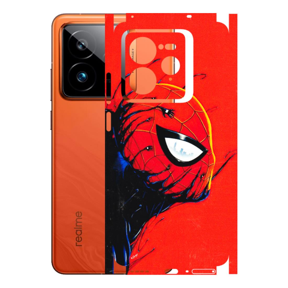Realme Phone Skins (All Models) - Spiderman Face Venom - 3D Embossed Finish (L-165) Realme GT7 Pro 5G