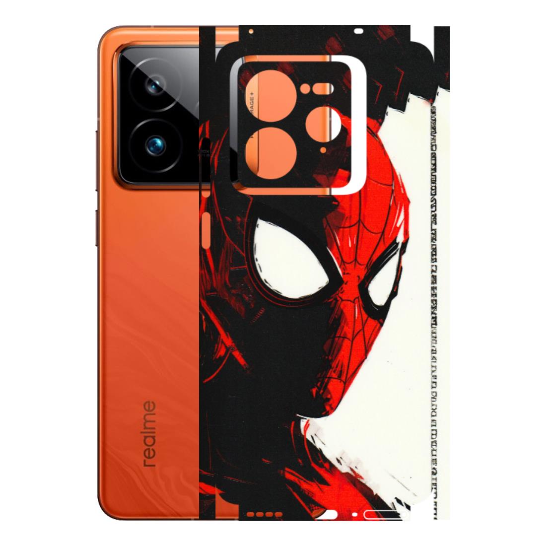 Realme Phone Skins (All Models) - Spiderman Killer Face - 3D Embossed Finish (L-17) Realme GT7 Pro 5G