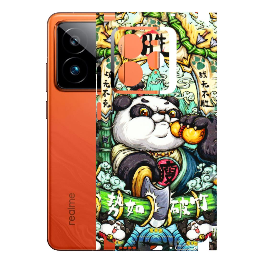 Realme Phone Skins (All Models) - Royal Rich Panda - 3D Embossed Finish (L-170) Realme GT7 Pro 5G