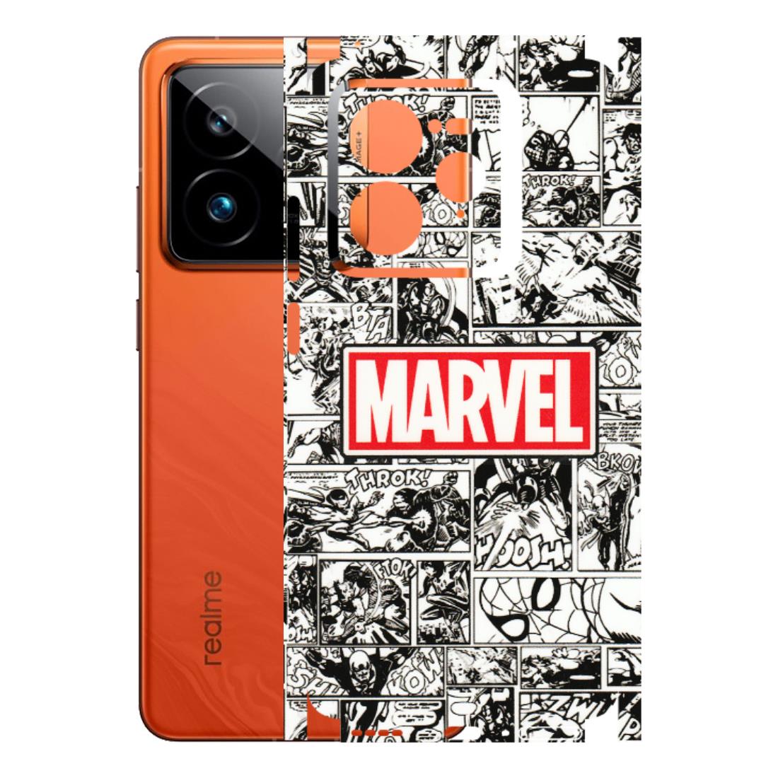 Realme Phone Skins (All Models) - Marvel Comic - 3D Embossed Finish (L-171) Realme GT7 Pro 5G