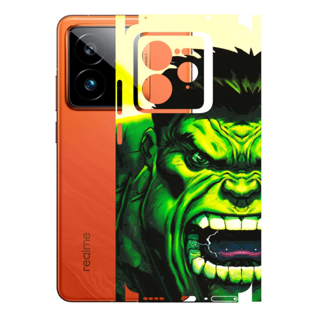 Realme Phone Skins (All Models) - Hulk - 3D Embossed Finish (L-180) Realme GT7 Pro 5G