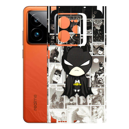 Realme Phone Skins (All Models) - Toon Batman - 3D Embossed Finish (L-182) Realme GT7 Pro 5G