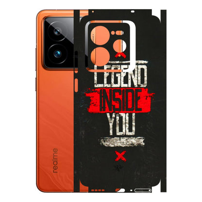 Realme Phone Skins (All Models) - Legend Inside You - 3D Embossed Finish (L-186) Realme GT7 Pro 5G