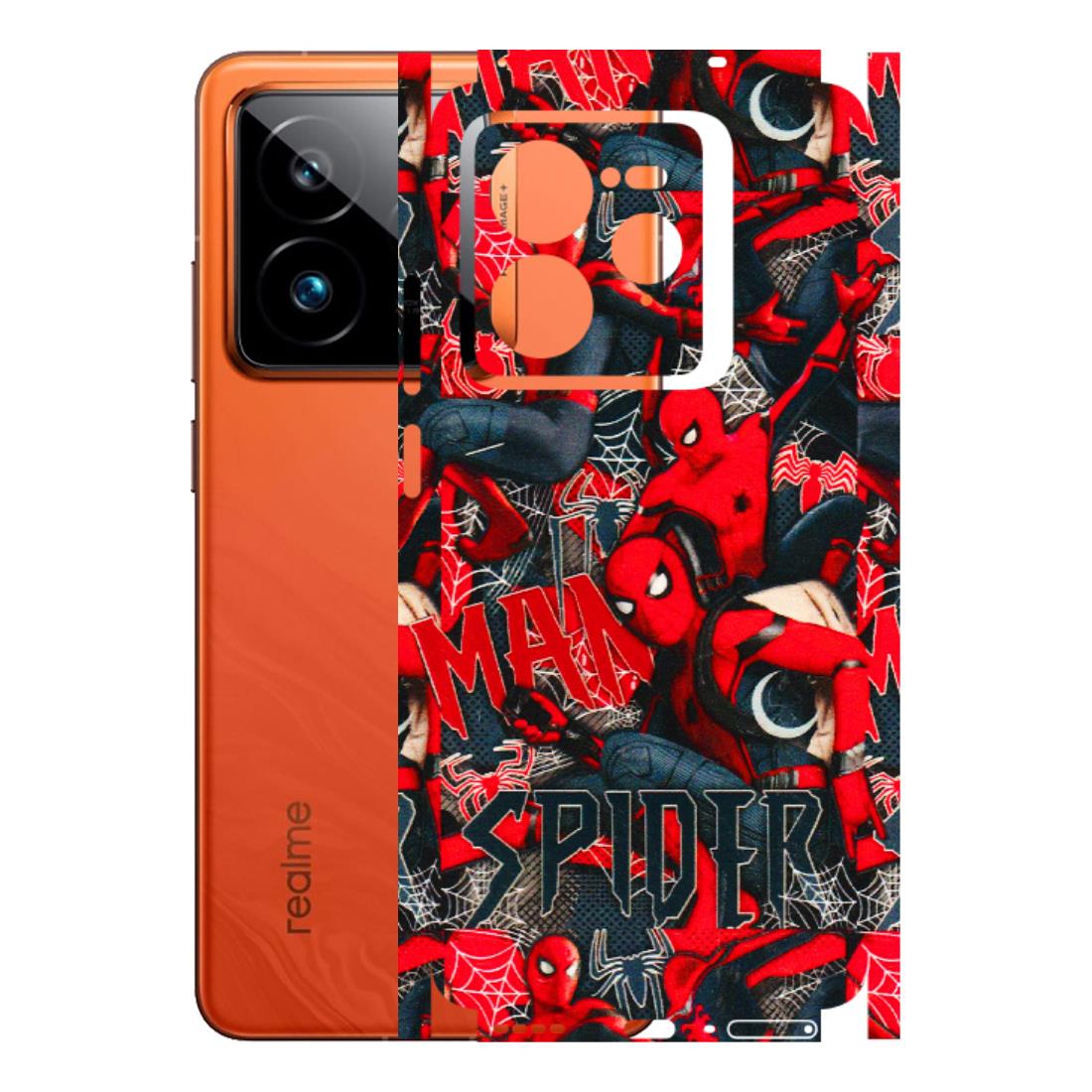 Realme Phone Skins (All Models) - SpiderMan Cool - 3D Embossed Finish (L-188) Realme GT7 Pro 5G