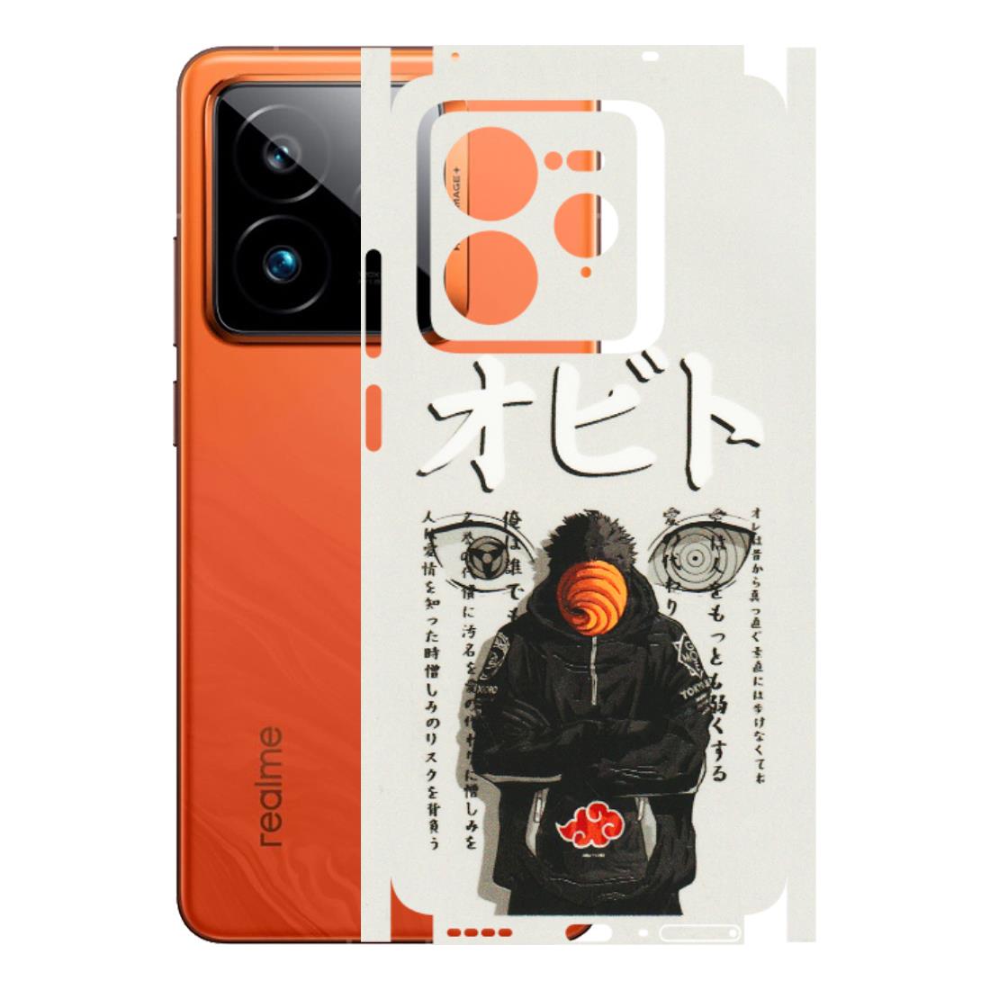 Realme Phone Skins (All Models) - Obito Anime Eye - 3D Embossed Finish (L-19) Realme GT7 Pro 5G