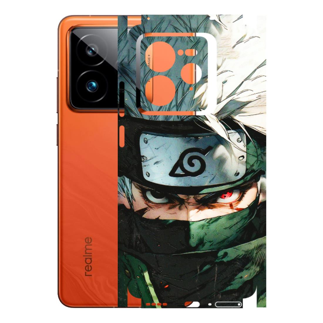 Realme Phone Skins (All Models) - Kakashi Red Eye Focus - 3D Embossed Finish (L-227) Realme GT7 Pro 5G