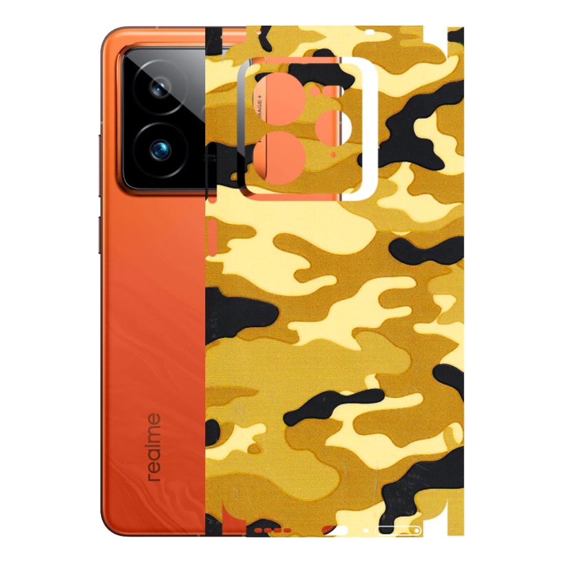 Realme Phone Skins (All Models) - Indian Camo - 3D Embossed Finish (L-228) Realme GT7 Pro 5G