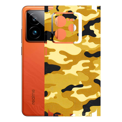 Realme Phone Skins (All Models) - Indian Camo - 3D Embossed Finish (L-228) Realme GT7 Pro 5G