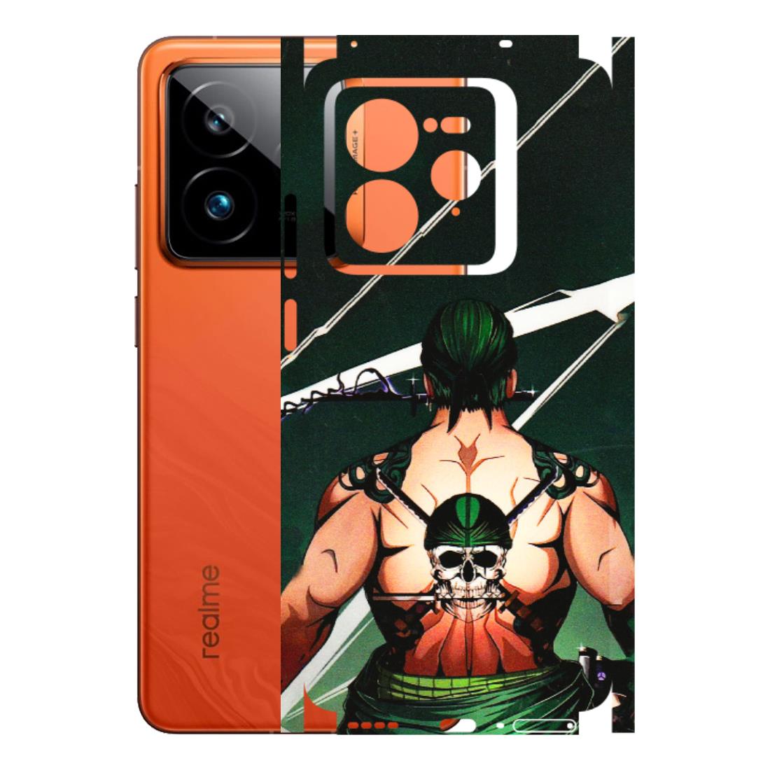 Realme Phone Skins (All Models) - Zoro Anime - 3D Embossed Finish (L-23) Realme GT7 Pro 5G