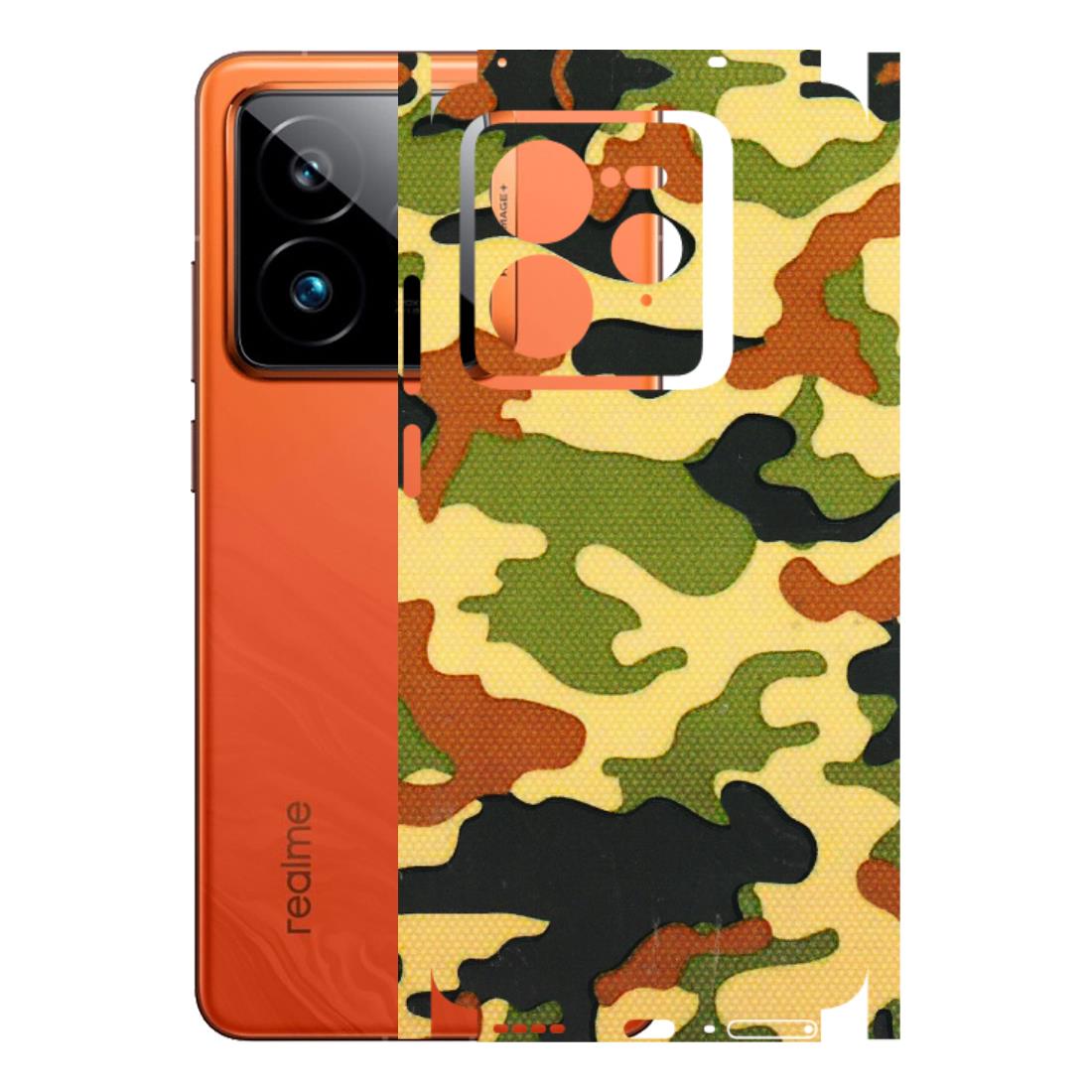 Realme Phone Skins (All Models) - Indian Military - 3D Embossed Finish (L-234) Realme GT7 Pro 5G