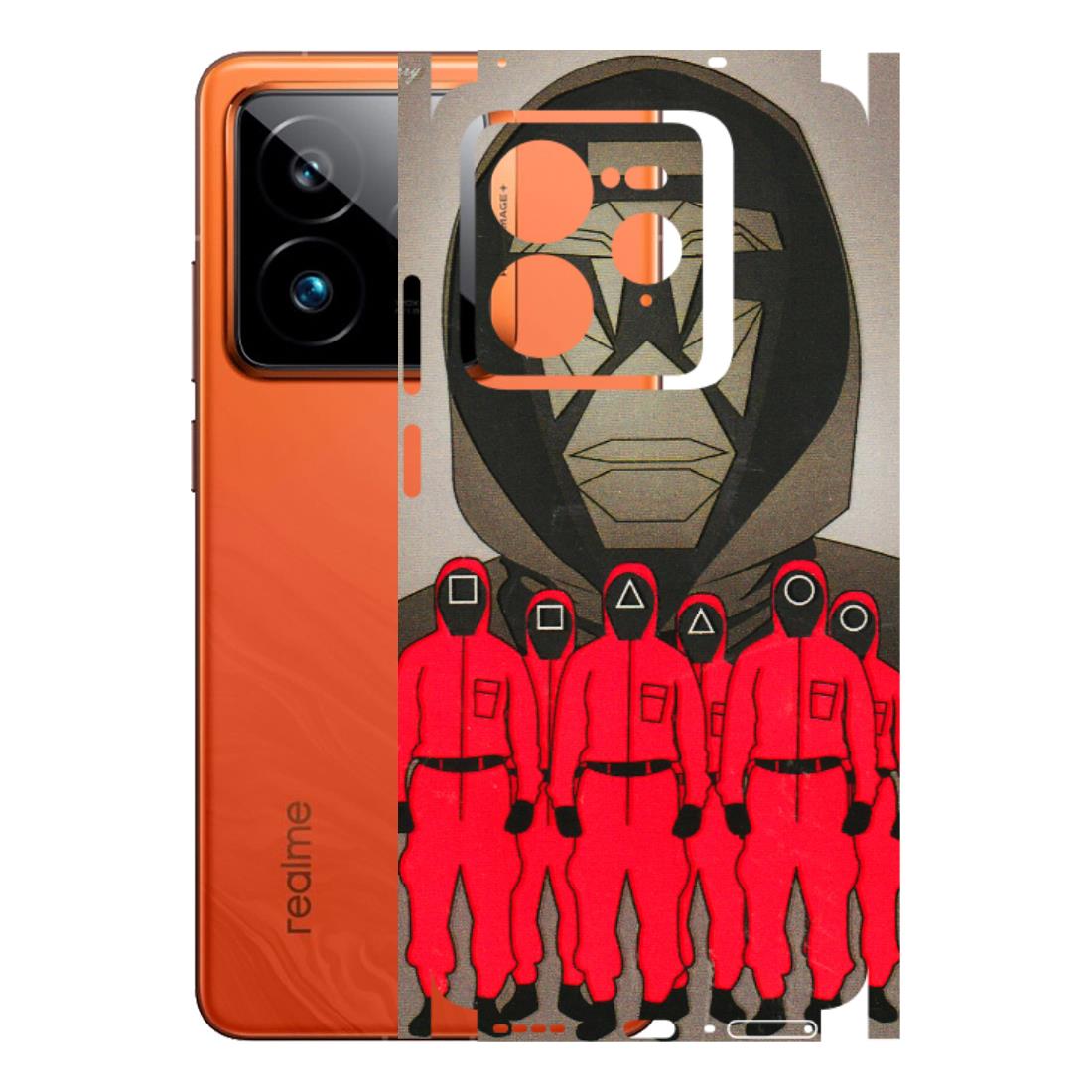 Realme Phone Skins (All Models) - Squid Game Hero - 3D Embossed Finish (L-245) Realme GT7 Pro 5G
