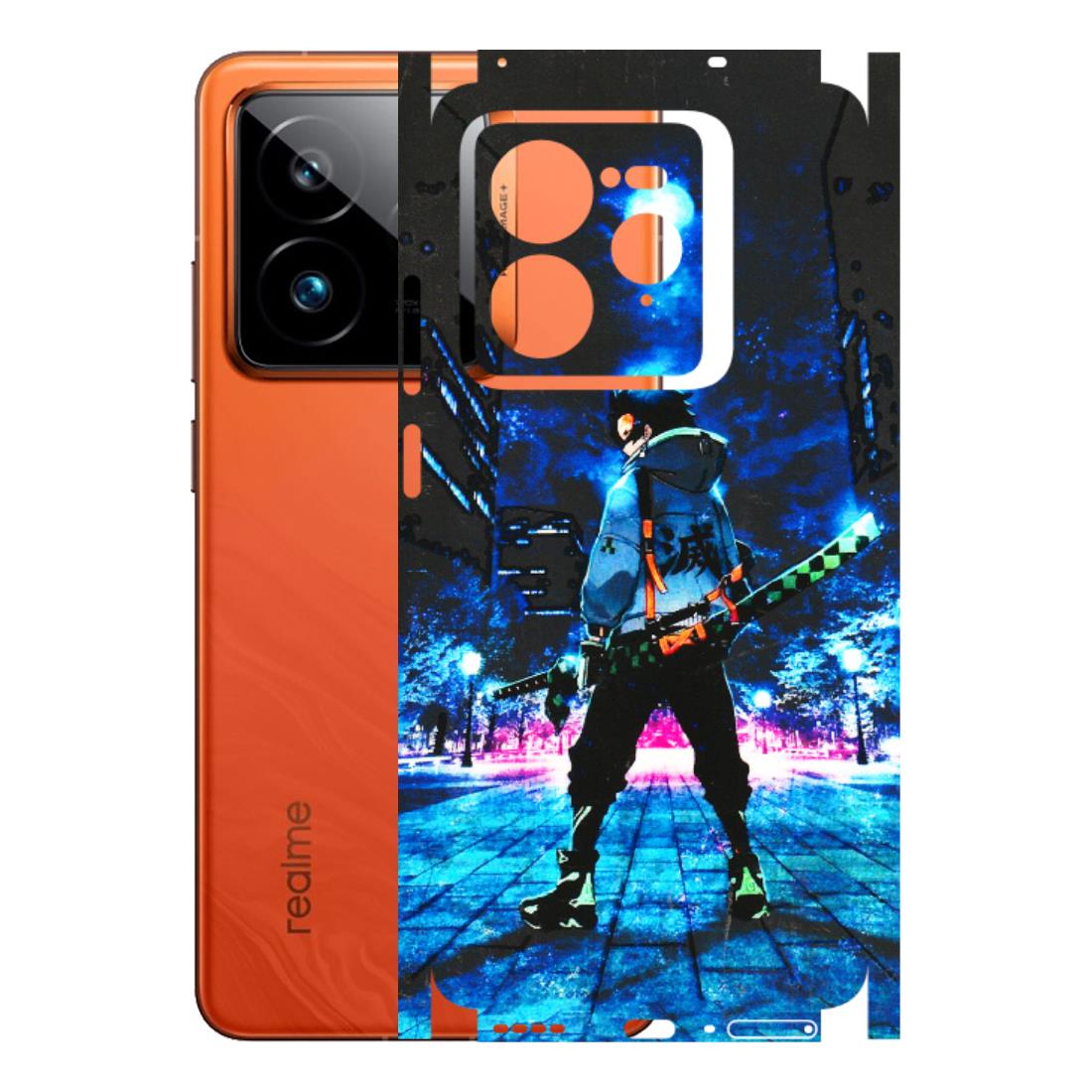 Realme Phone Skins (All Models) - Demon Slayer Sword - 3D Embossed Finish (L-247) Realme GT7 Pro 5G