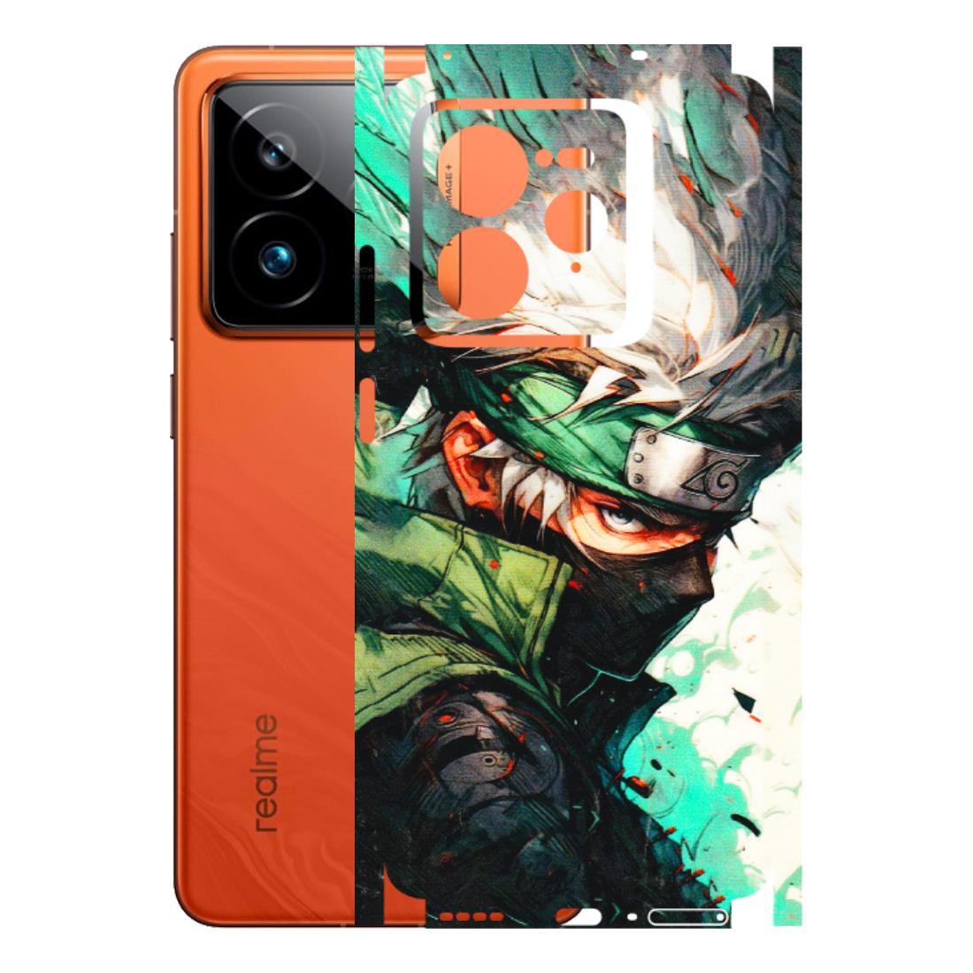 Realme Phone Skins (All Models) - Kakashi Side Profile - 3D Embossed Finish (L-249) Realme GT7 Pro 5G