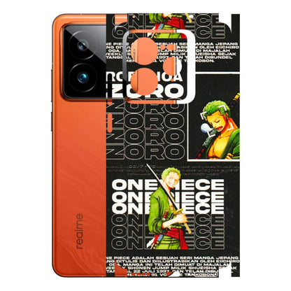 Realme Phone Skins (All Models) - One Piece Zoro - 3D Embossed Finish (L-250) Realme GT7 Pro 5G