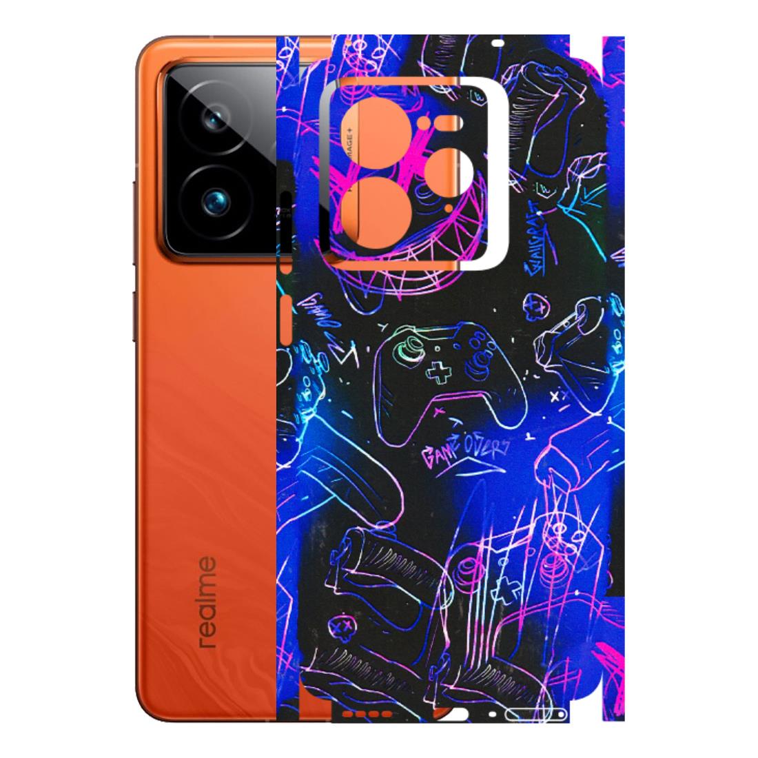 Realme Phone Skins (All Models) - Gamers Paradise - 3D Embossed Finish (L-258) Realme GT7 Pro 5G