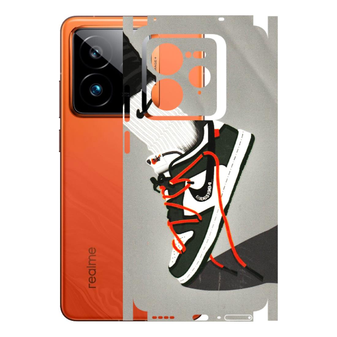 Realme Phone Skins (All Models) - New Grey Sneaker - 3D Embossed Finish (L-261) Realme GT7 Pro 5G