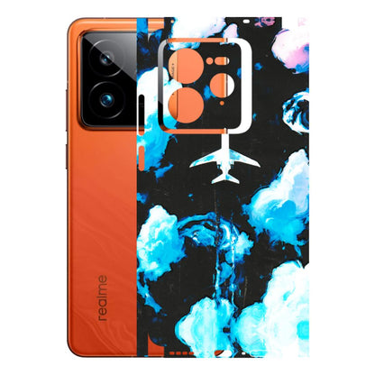Realme Phone Skins (All Models) - Travel In Airline - 3D Embossed Finish (L-264) Realme GT7 Pro 5G