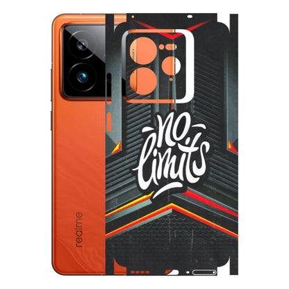 Realme Phone Skins (All Models) - No Limits - 3D Embossed Finish (L-286) Realme GT7 Pro 5G