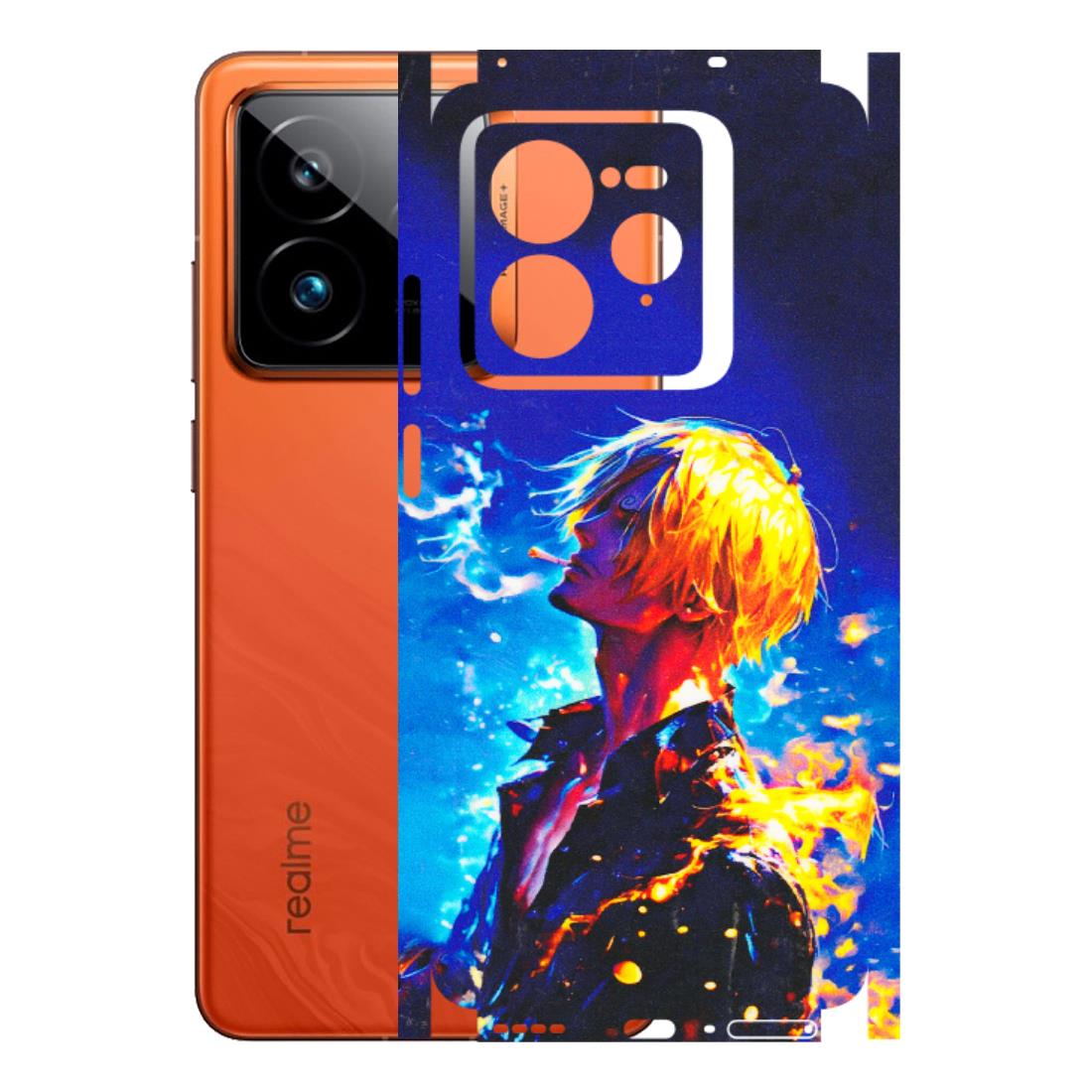 Realme Phone Skins (All Models) - Sanji Vinsmoke One Piece - 3D Embossed Finish (L-319) Realme GT7 Pro 5G