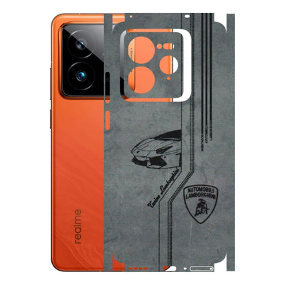 Realme Phone Skins (All Models) - New Lamborgini Aventador - 3D Embossed Finish (L-321) Realme GT7 Pro 5G