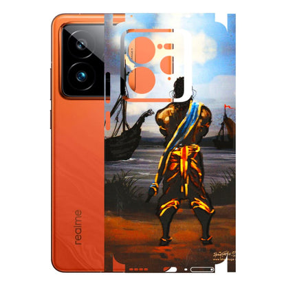 Realme Phone Skins (All Models) - Heavenly God Figure - 3D Embossed Finish (L-34) Realme GT7 Pro 5G