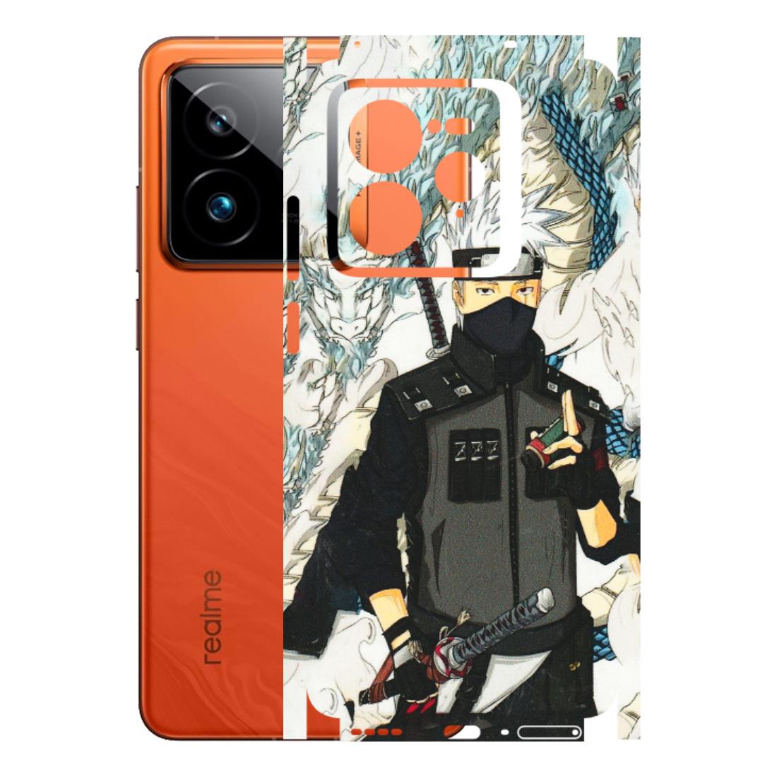 Realme Phone Skins (All Models) - Kakashi Hatake Naruto Anime - 3D Embossed Finish (L-46) Realme GT7 Pro 5G