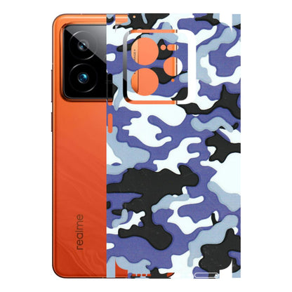 Realme Phone Skins (All Models) - Powerfull Military Camoflauge - 3D Embossed Finish (L-49) Realme GT7 Pro 5G