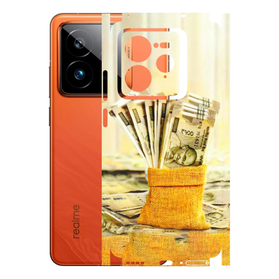Realme Phone Skins (All Models) - Show Me The Money - 3D Embossed Finish (L-52) Realme GT7 Pro 5G