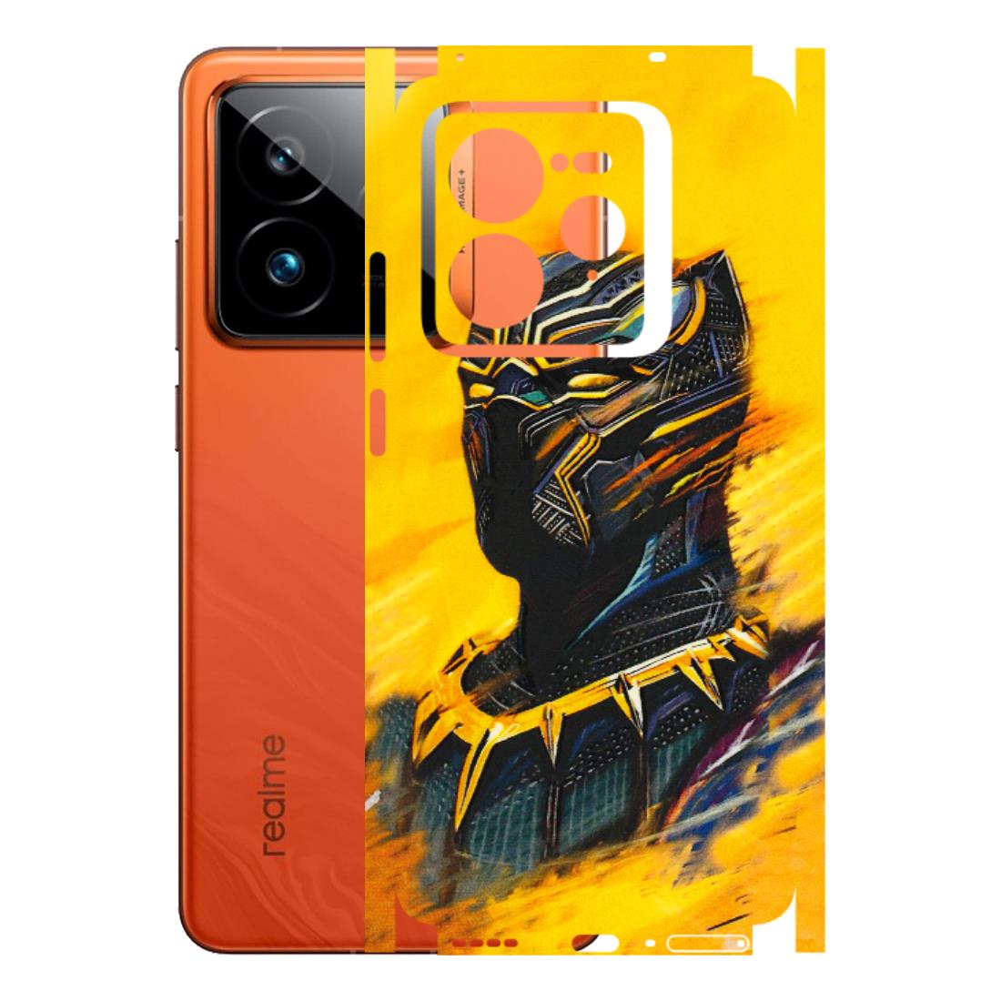 Realme Phone Skins (All Models) - Yellow Panther - 3D Embossed Finish (L-54) Realme GT7 Pro 5G