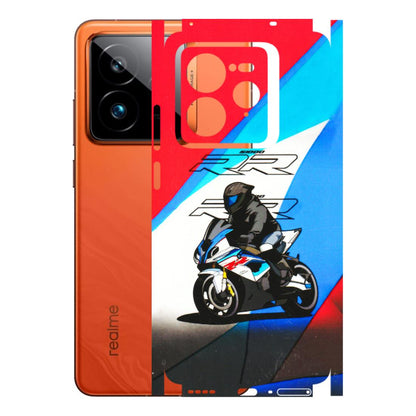 Realme Phone Skins (All Models) - Bikers Love - 3D Embossed Finish (L-58) Realme GT7 Pro 5G