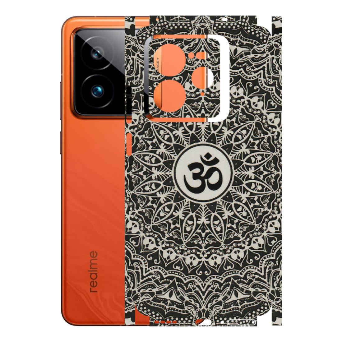 Realme Phone Skins (All Models) - Aum Elegant Mandala - 3D Embossed Finish (L-62) Realme GT7 Pro 5G
