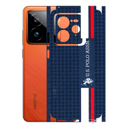 Realme Phone Skins (All Models) - US POLO Designer Brand - 3D Embossed Finish (L-65) Realme GT7 Pro 5G