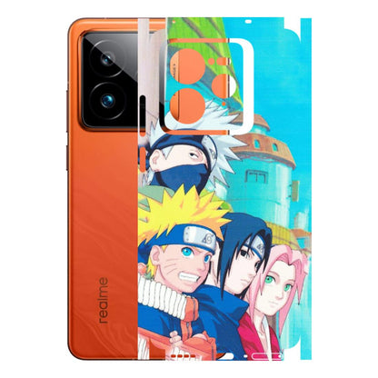 Realme Phone Skins (All Models) - Team Minato And Kakashi - Matte Finish (M-101) Realme GT7 Pro 5G