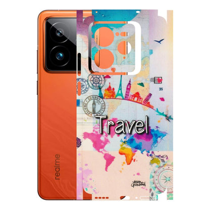 Realme Phone Skins (All Models) - Travel The Wonders - Matte Finish (M-108) Realme GT7 Pro 5G