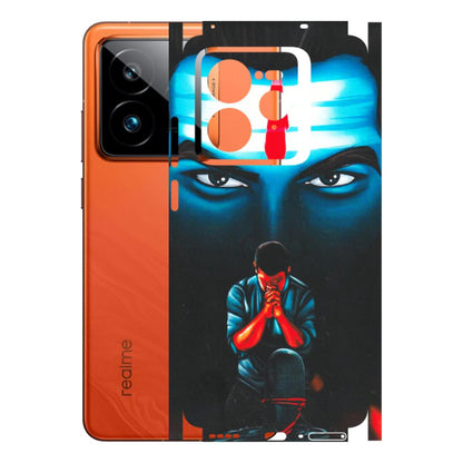 Realme Phone Skins (All Models) - Mahakal Bhakt - Matte Finish (M-112) Realme GT7 Pro 5G