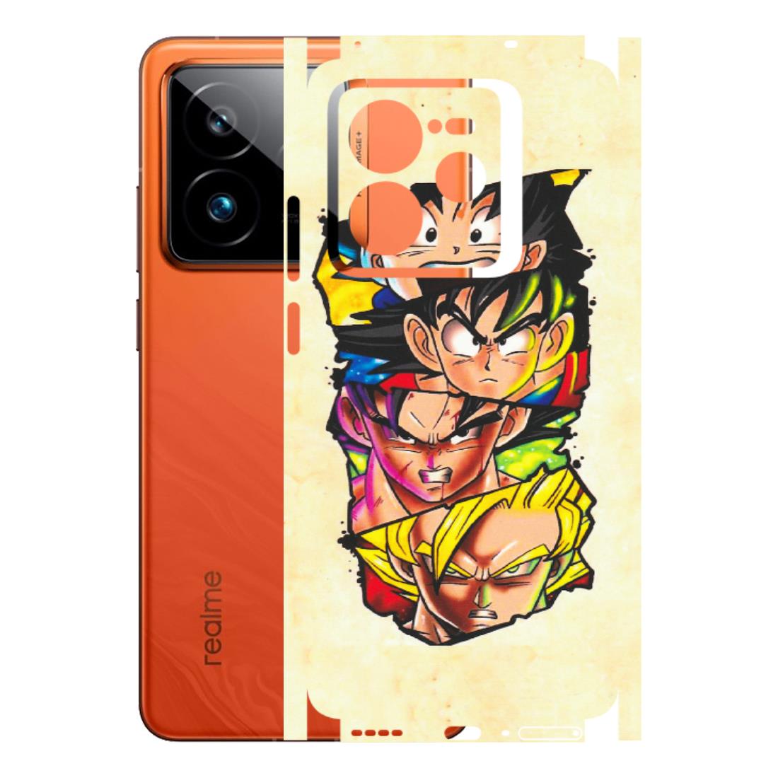 Realme Phone Skins (All Models) - Angry Multi Anime - Matte Finish (M-113) Realme GT7 Pro 5G
