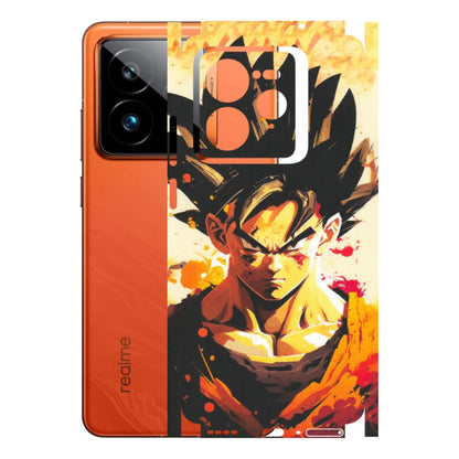 Realme Phone Skins (All Models) - Angry Goku - Matte Finish (M-12) Realme GT7 Pro 5G