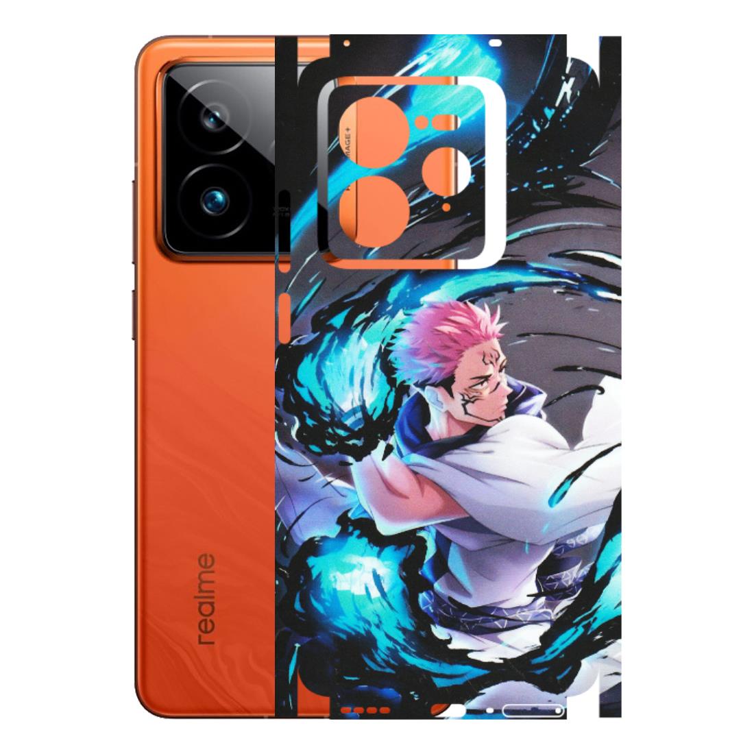 Realme Phone Skins (All Models) - New Jujutsu Kaisen Grey Blue Anime - Matte Finish (M-127) Realme GT7 Pro 5G