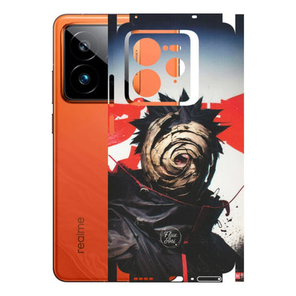 Realme Phone Skins (All Models) - Obito Uchiha Cool Anime - Matte Finish (M-134) Realme GT7 Pro 5G