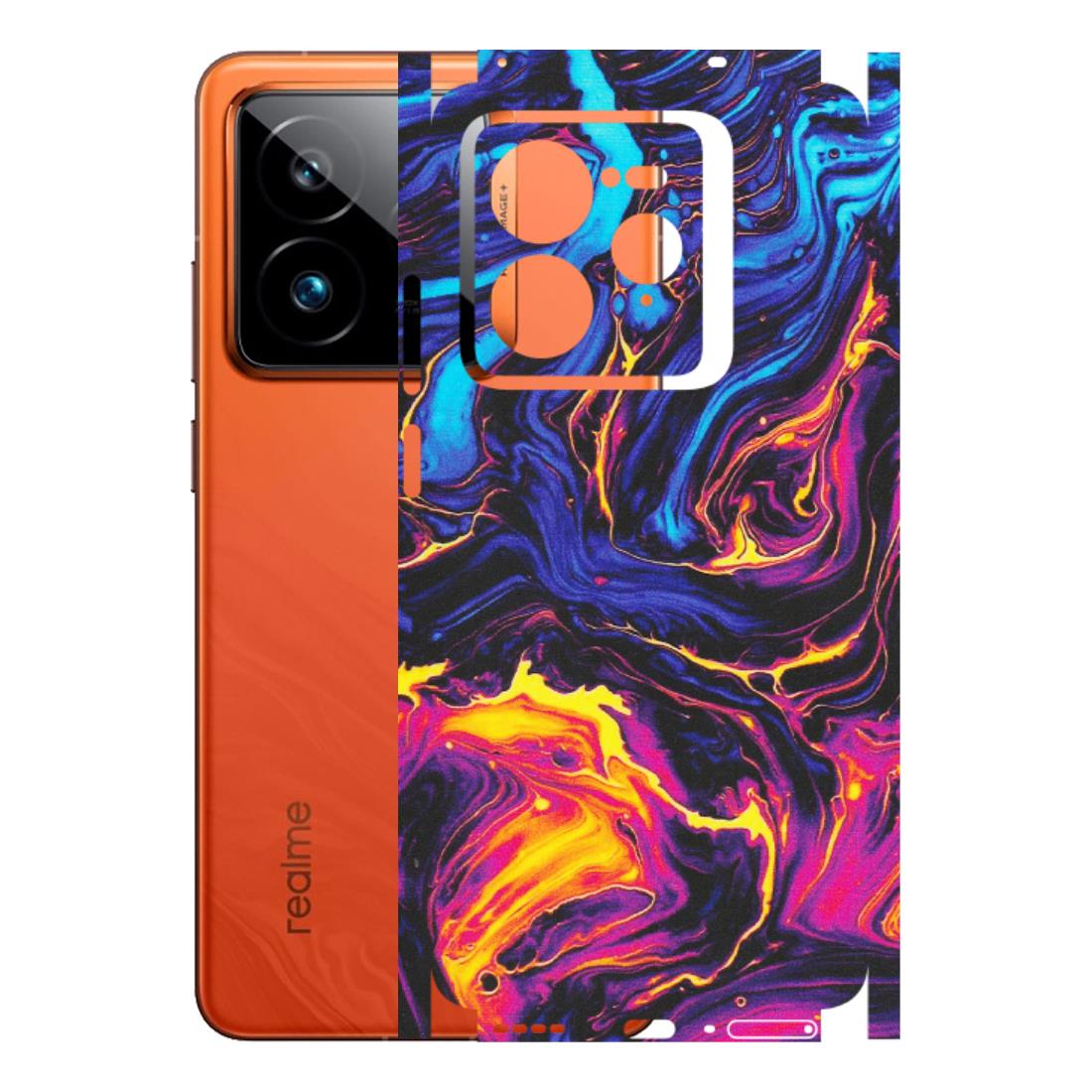 Realme Phone Skins (All Models) - Abstract Paint Classy - Matte Finish (M-15) Realme GT7 Pro 5G