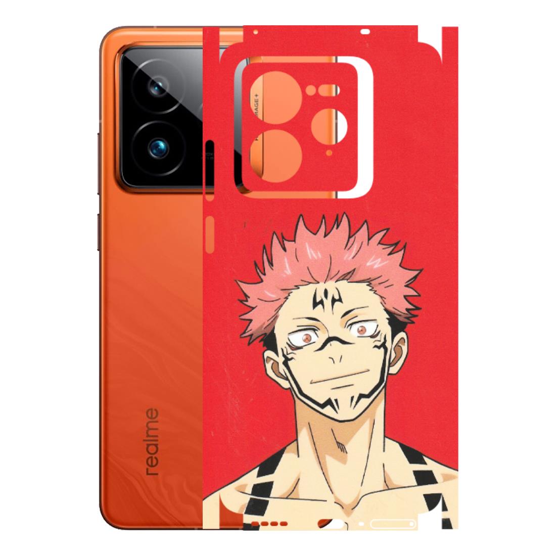 Realme Phone Skins (All Models) - Ryomen Sukuna Fun Anime - Matte Finish (M-153) Realme GT7 Pro 5G