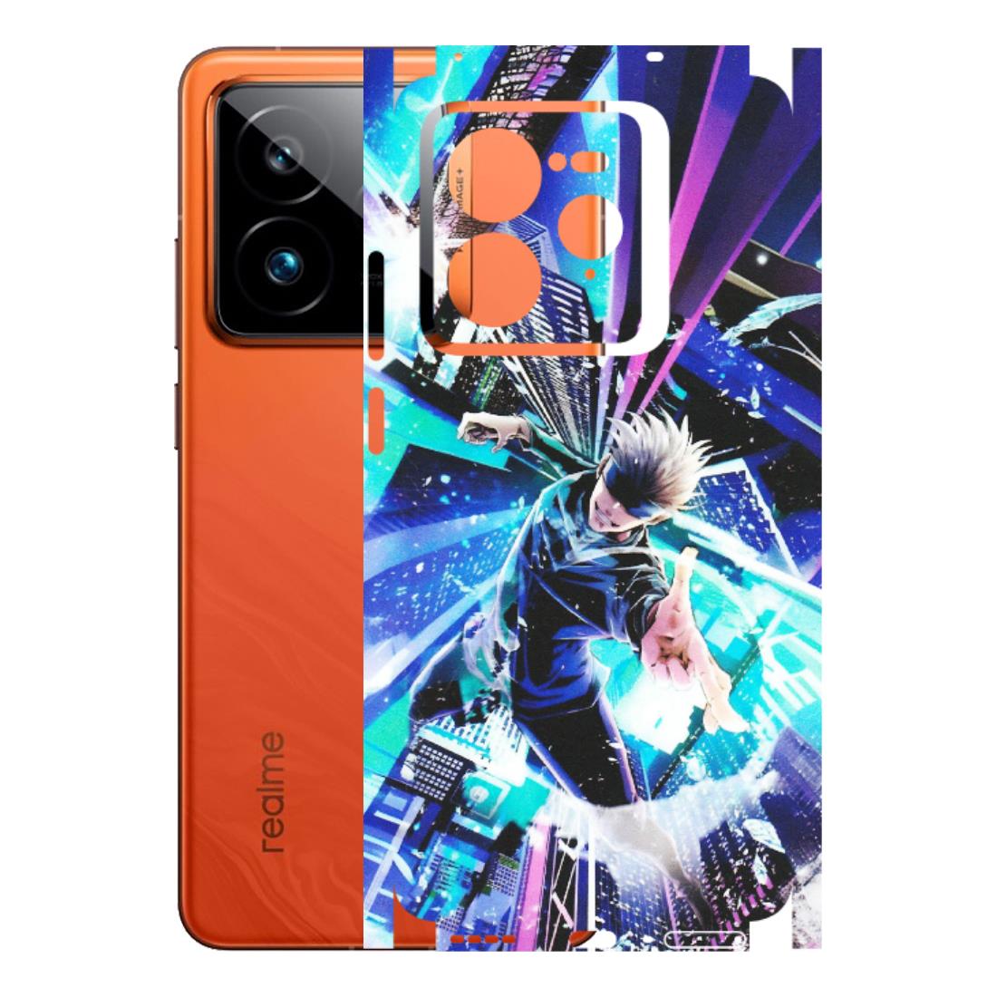 Realme Phone Skins (All Models) - Manga Action Jujustu Kaisen Anime - Matte Finish (M-155) Realme GT7 Pro 5G